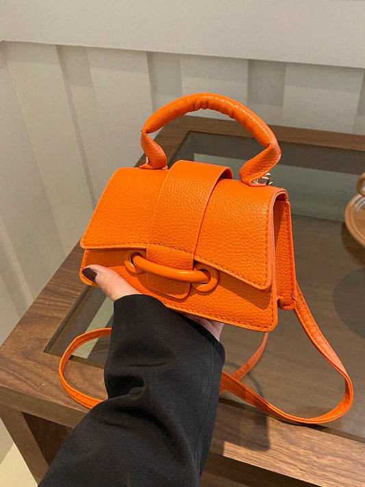 Orange Small Crossbody Shoulder bag